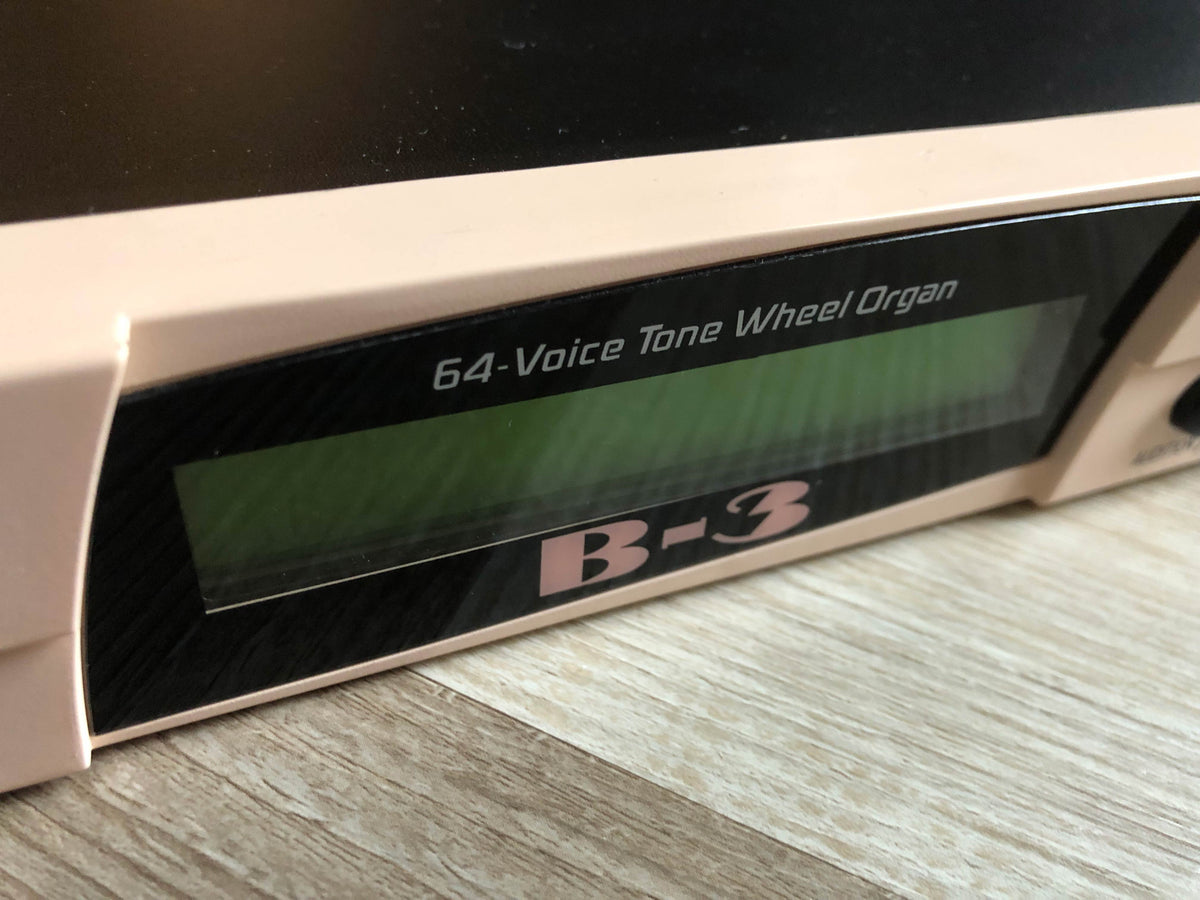 E-MU Systems B-3 Tonewheel Organ Sound Module in Beautiful Condition w/ New Encoder + Rack Ears