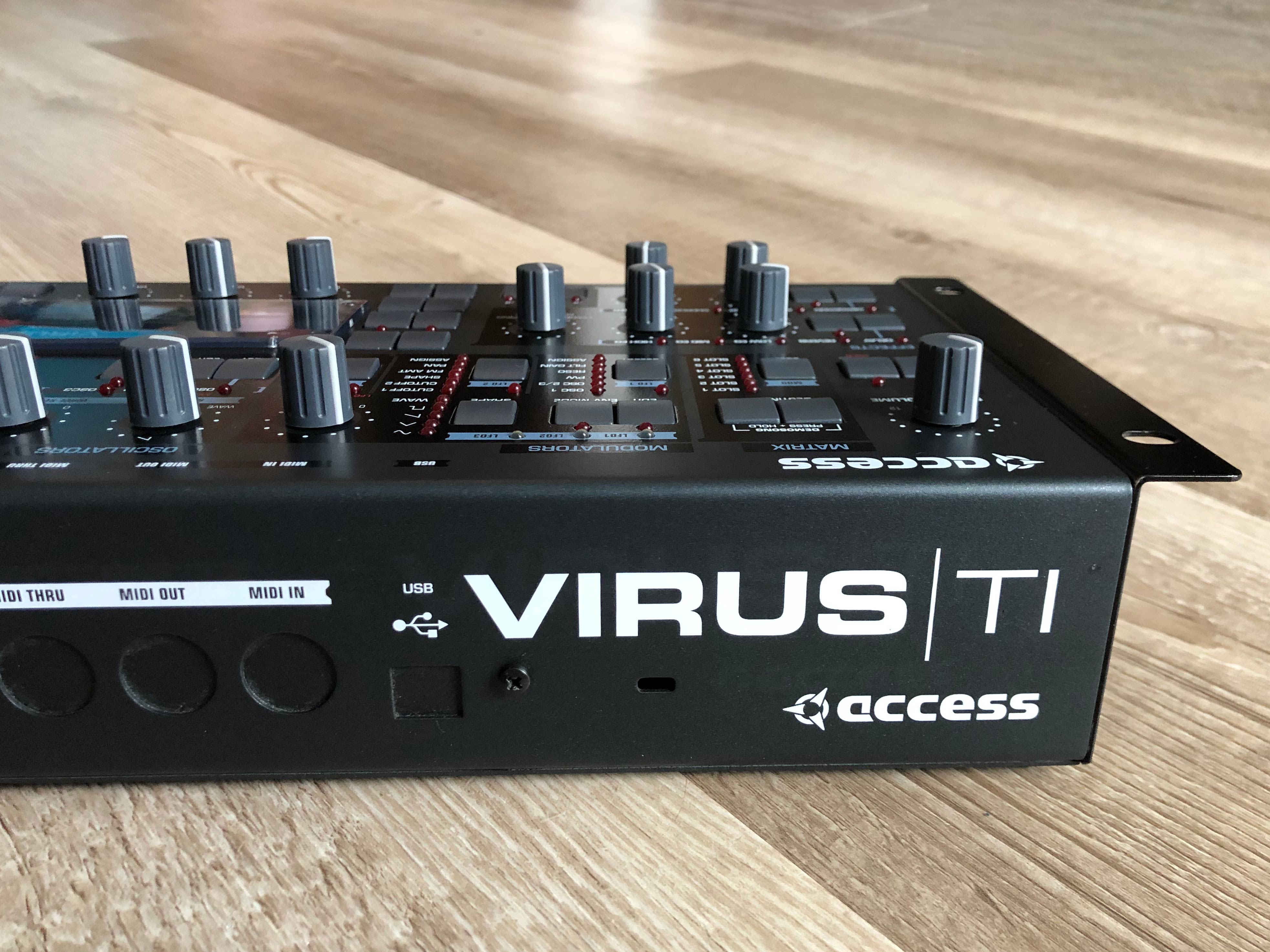 Access Virus TI Desktop Synthesizer (Rack Config) Near Mint