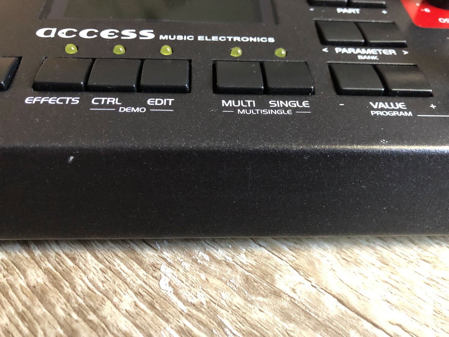 Access Virus B Desktop, All New Tacts, Power Filter Cap, Battery + PSU, OS 4.9