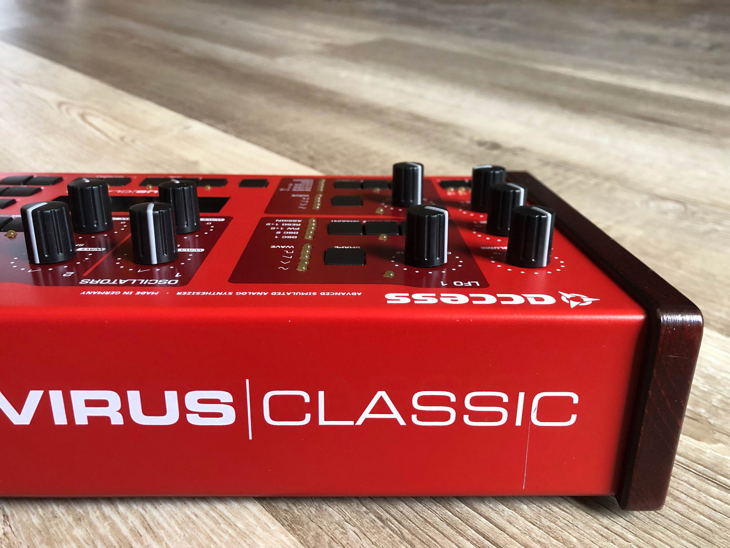 Access Virus Classic Desktop, Near-Mint w/ All New Tacts, Partial Recap, New Display + PSU