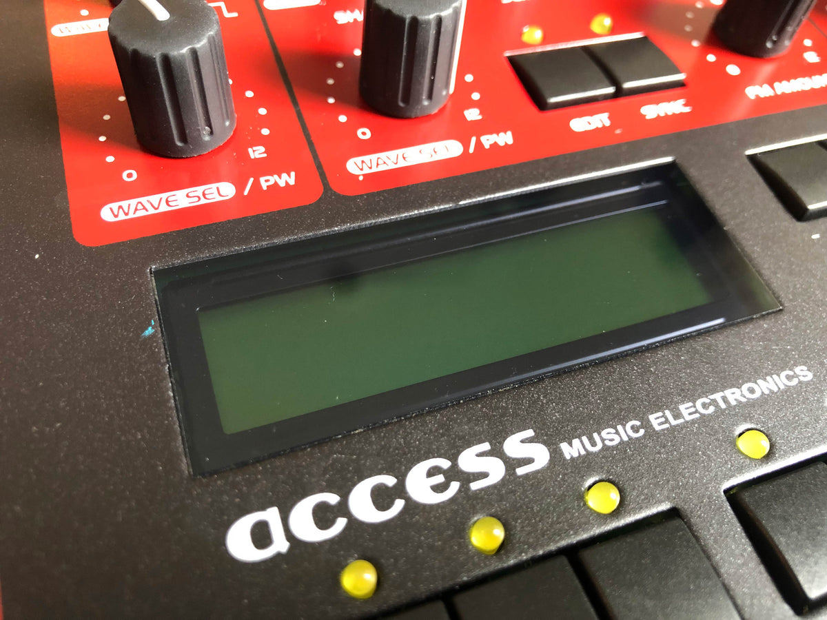 Access Virus B Desktop, Fully Recapped, New Display, New Power Switch, All New Tacts + New PSU