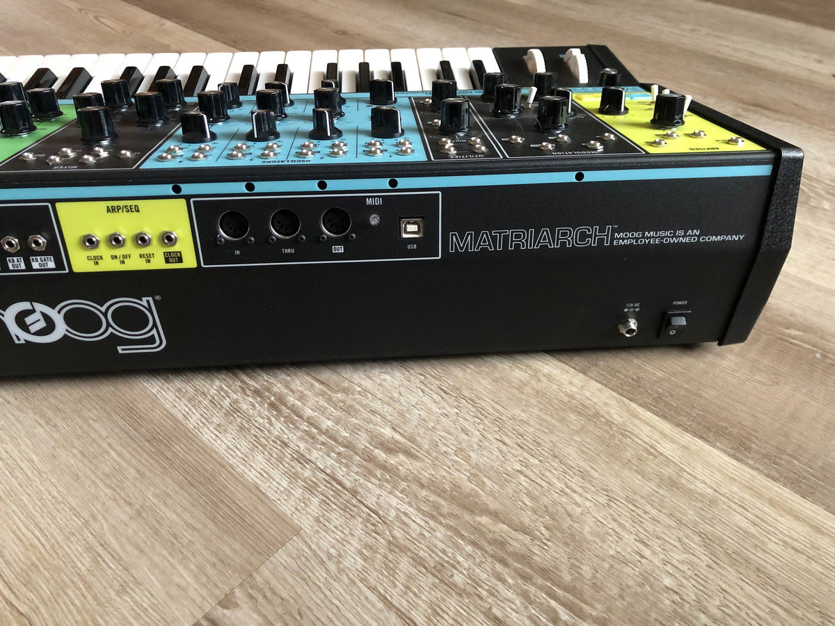 Moog Matriarch Semi-Modular Analog Synthesizer w/ OG Box, Patch Cables + PSU