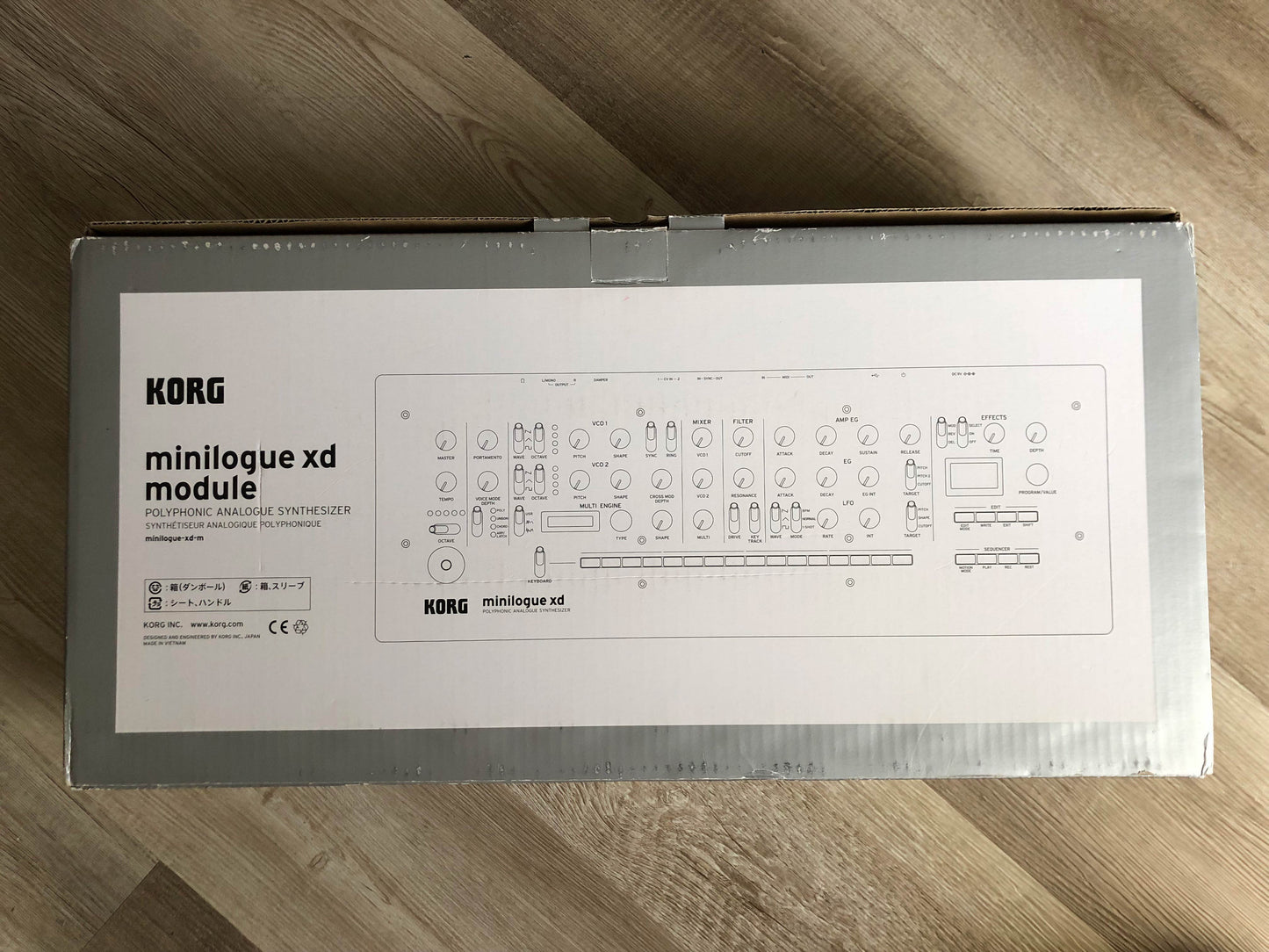 Korg Minilogue XD Module w/ OG Box + Power Supply