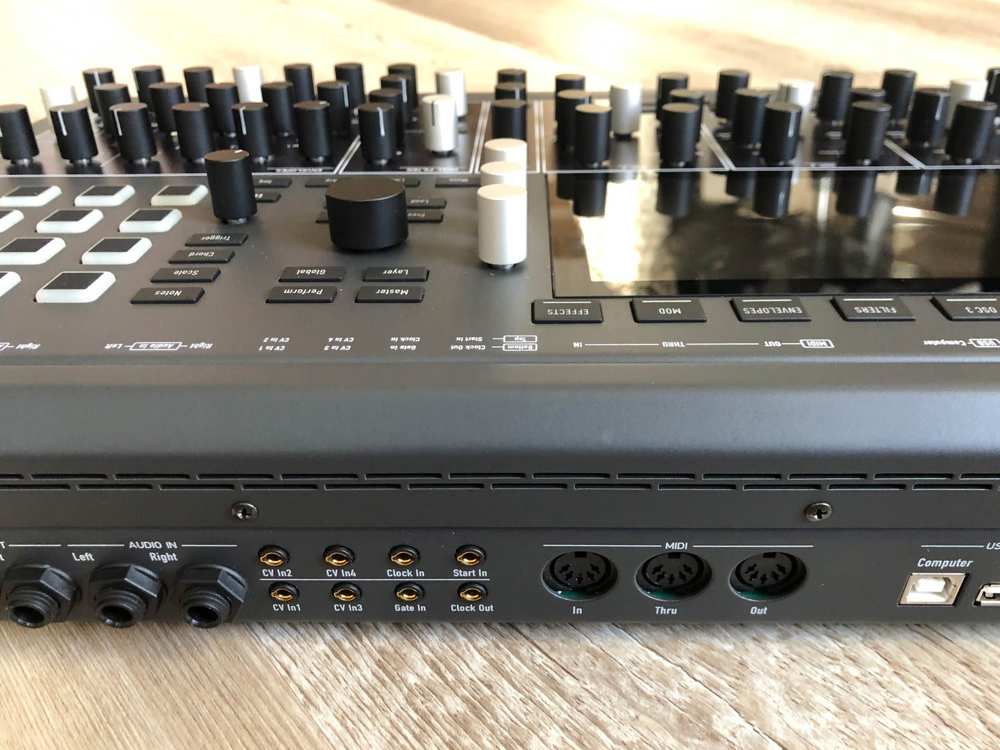 Waldorf Iridium Desktop MKI 16-Voice Synthesizer w/ OG Box, 128GB microSD + PSU