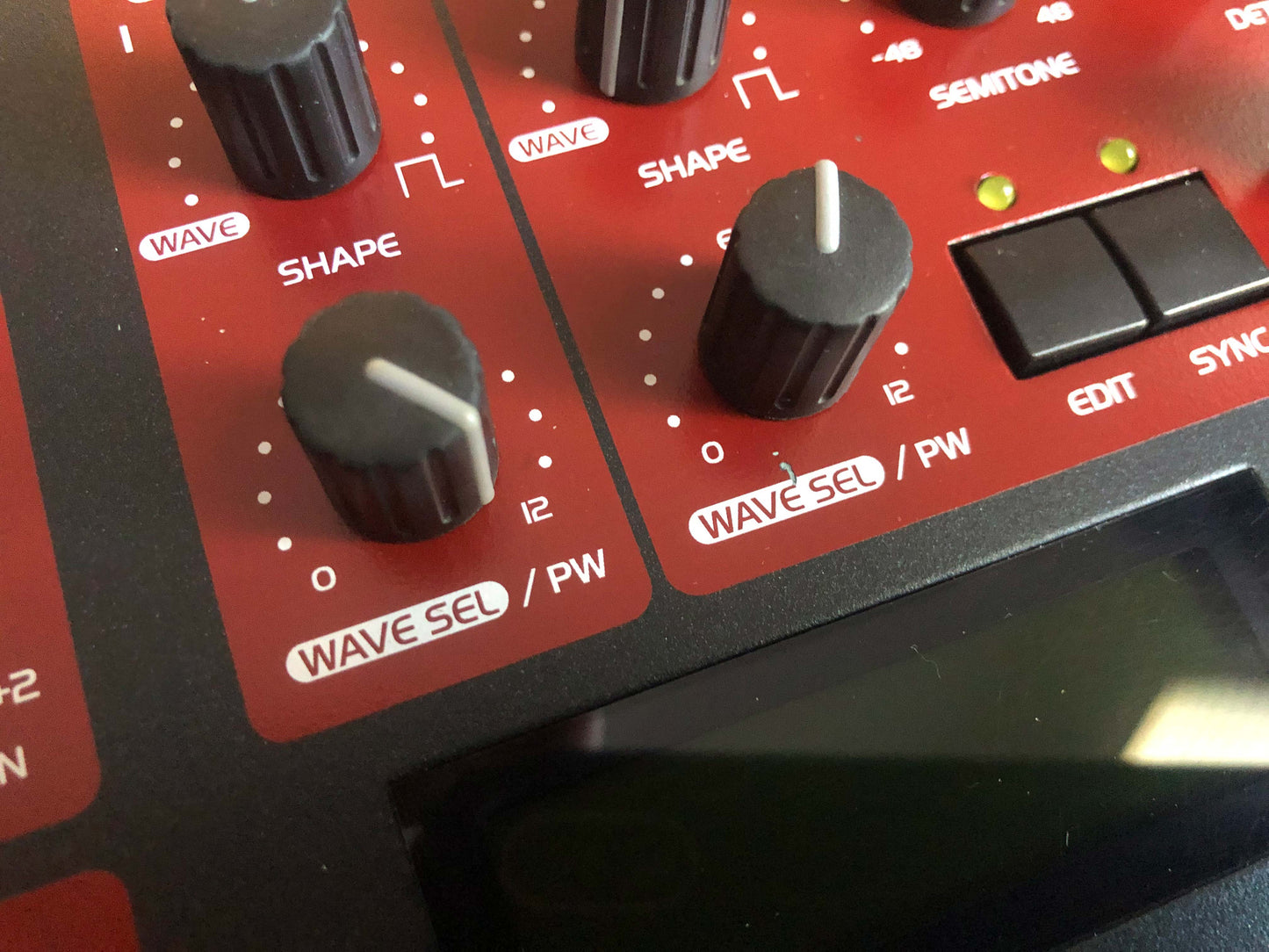 Access Virus B Desktop, All New Tacts, Power Filter Cap, Battery, Custom Wood Sides + PSU, OS 4.9