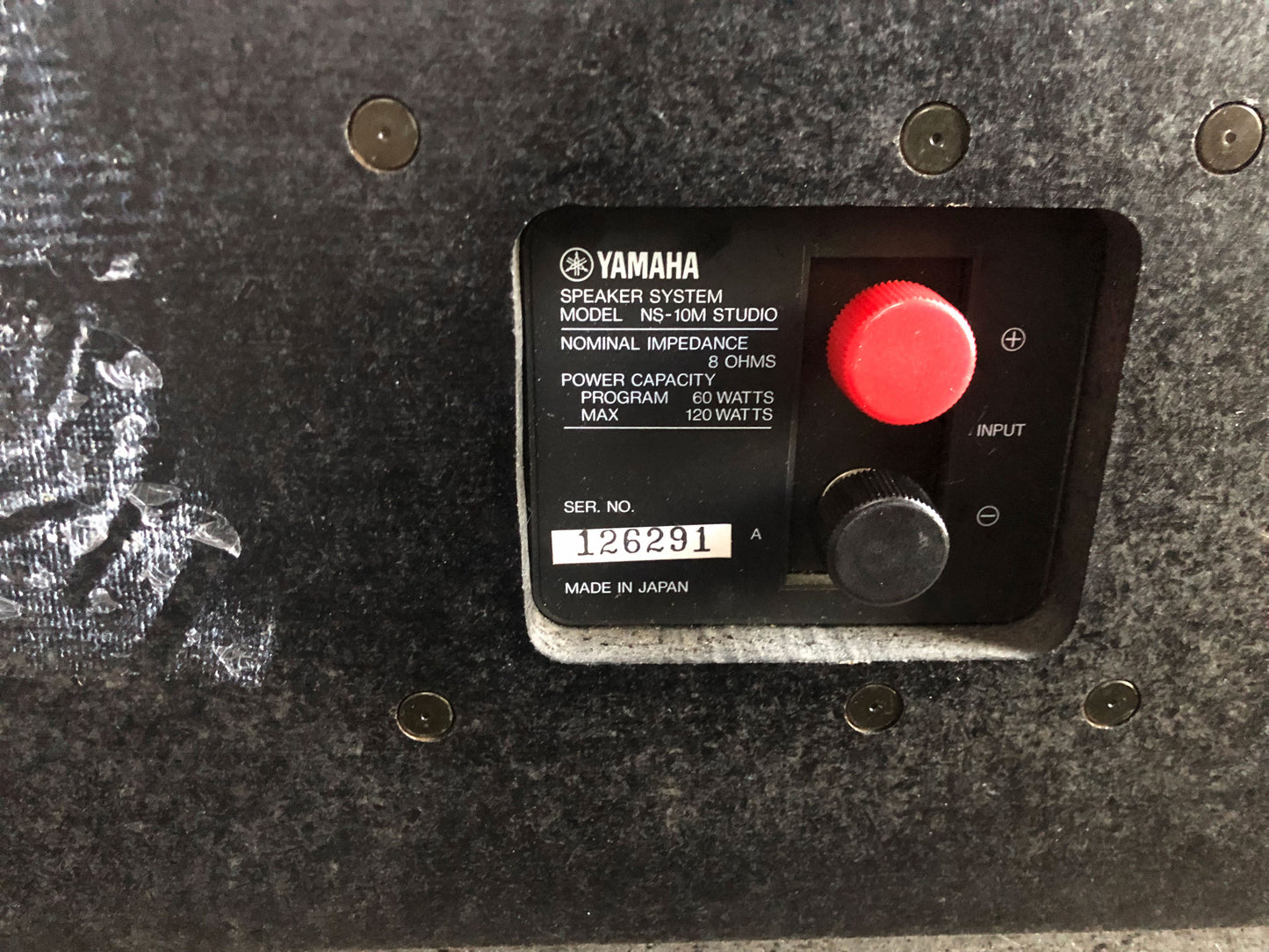 All Original Yamaha NS-10M Studio Monitors in Minty Condition