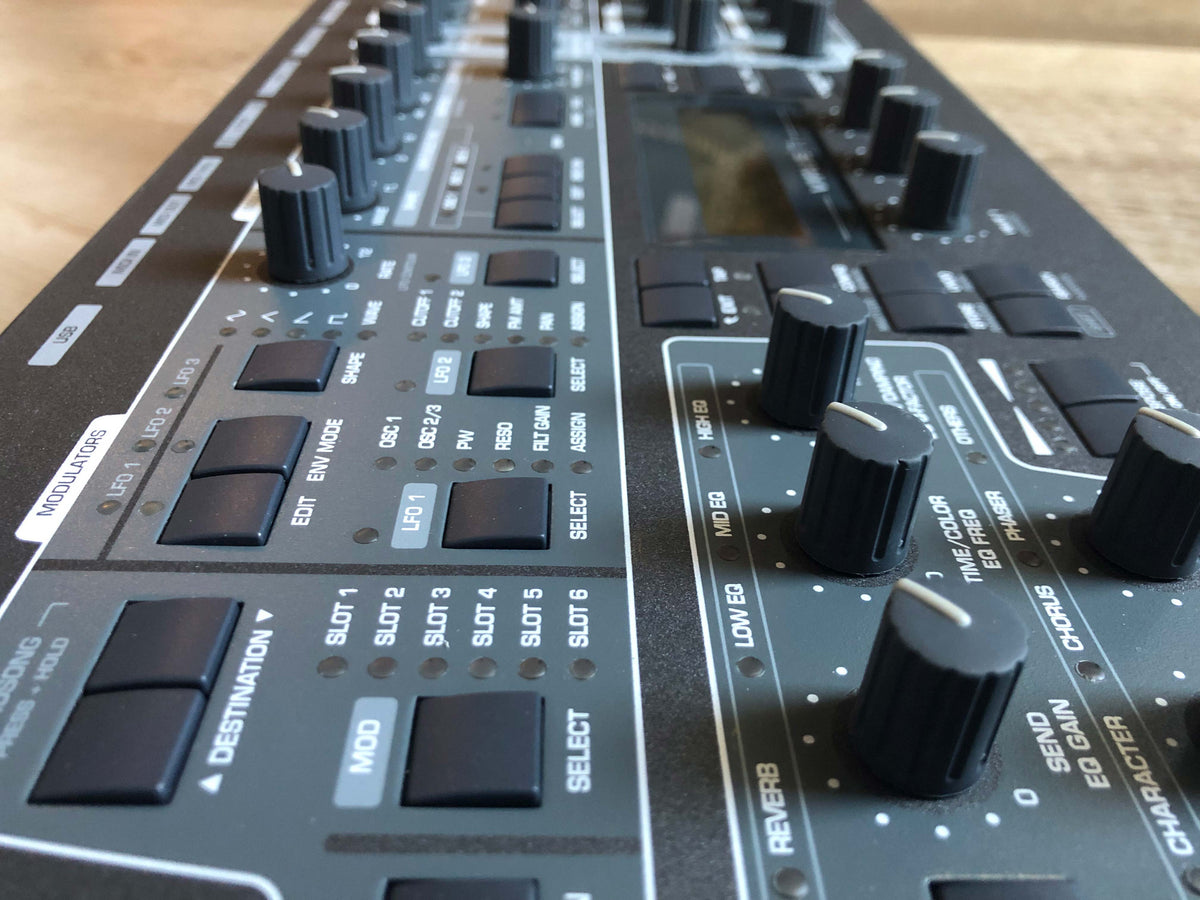 Access Virus TI2 Digital Synthesizer w/ Rack Mount Kit, New Battery + New PSU