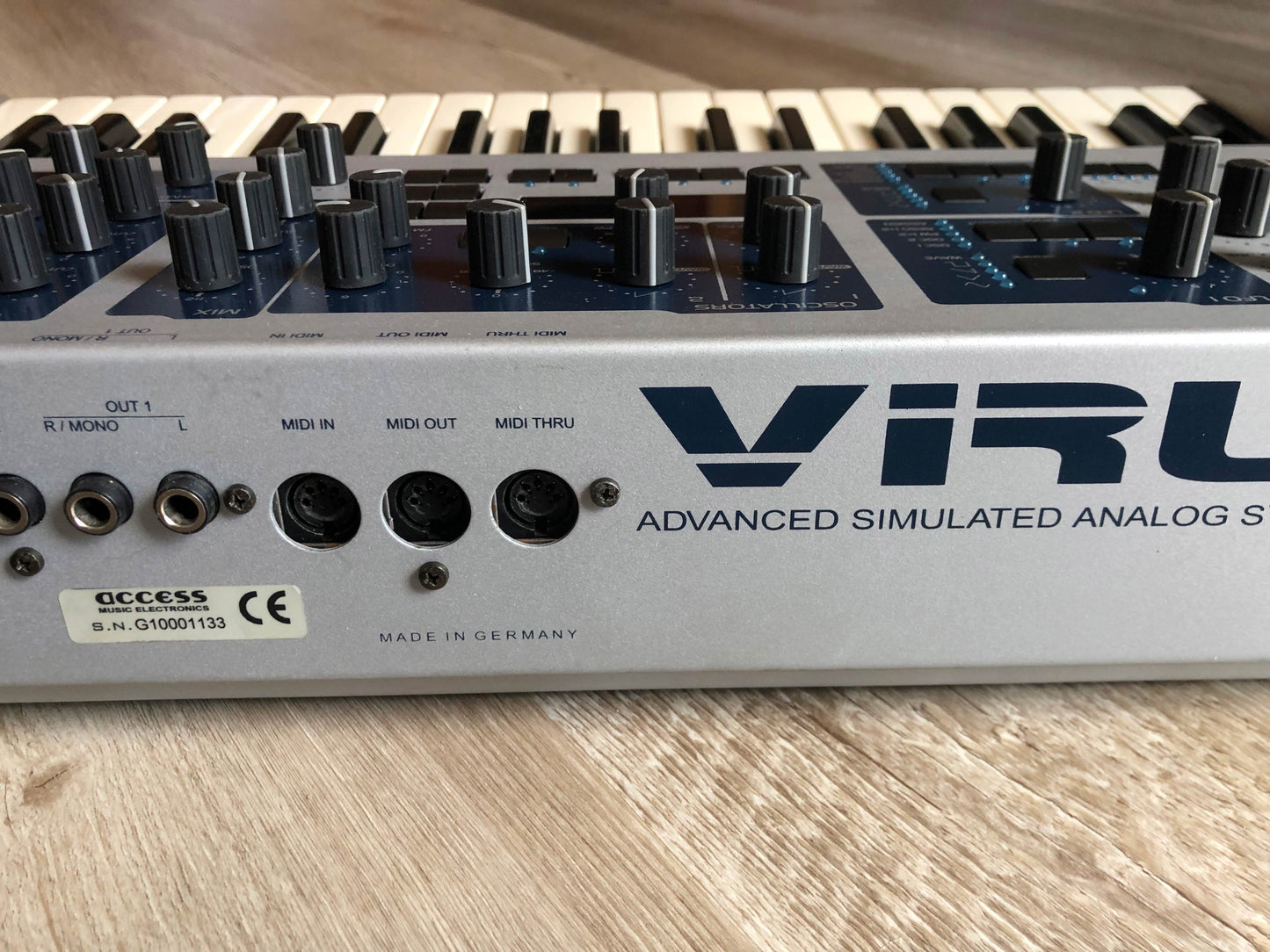Access Virus Indigo w/ All New Tacts, New Display, Key Contact Board, Battery, Power Switch + PSU