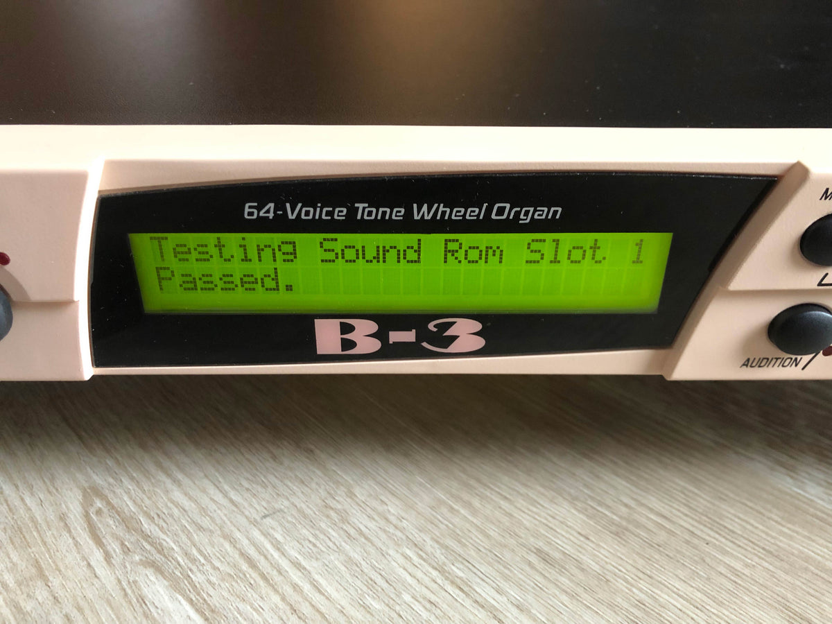 E-MU Systems B-3 Tonewheel Organ Sound Module in Beautiful Condition w/ New Encoder + Rack Ears