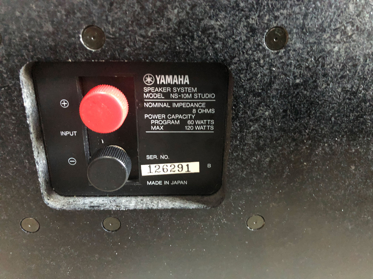 All Original Yamaha NS-10M Studio Monitors in Minty Condition