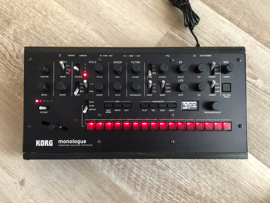 Korg Monologue Desktop Module Conversion Rescue w/ Aftermarket PSU