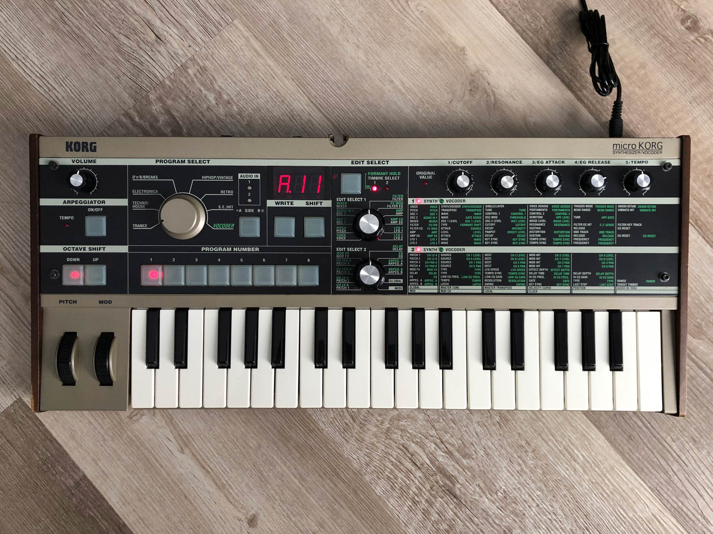 MicroKorg w/ All New Tacts + Quality Aftermarket PSU