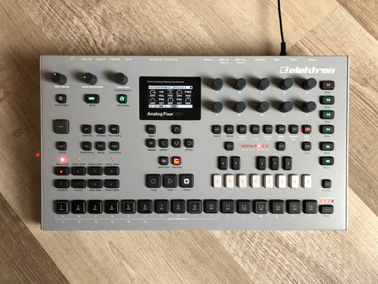Elektron Analog Four MKII (Gray) w/ Original Box, PSU + New USB Cable