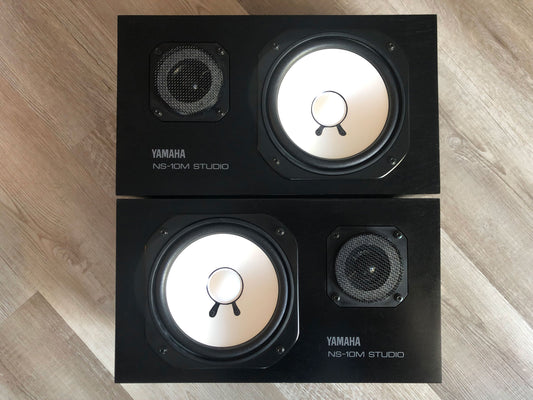 All Original Yamaha NS-10M Studio Monitors in Minty Condition