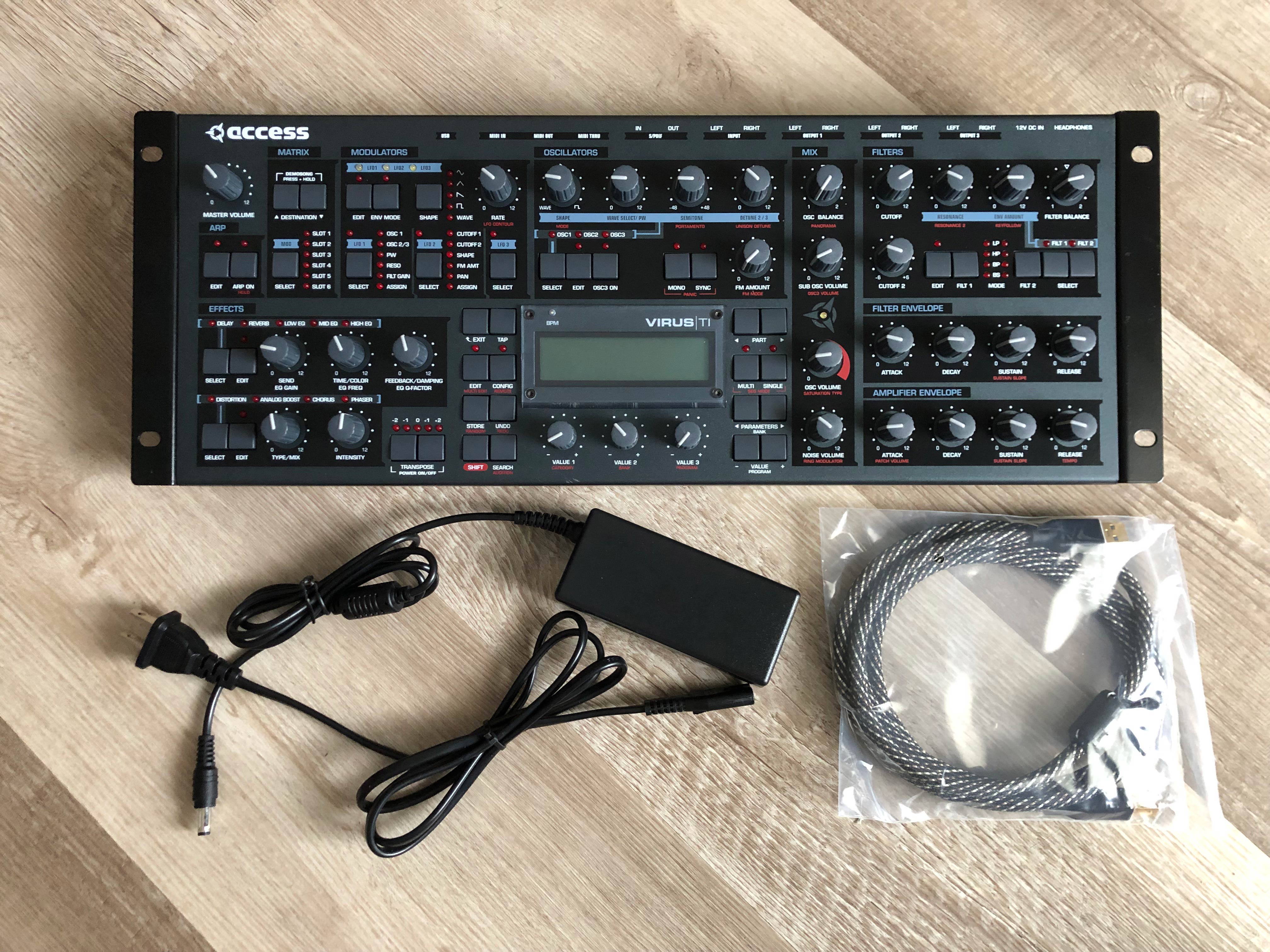 Access Virus TI Desktop Synthesizer (Rack Config) Near Mint