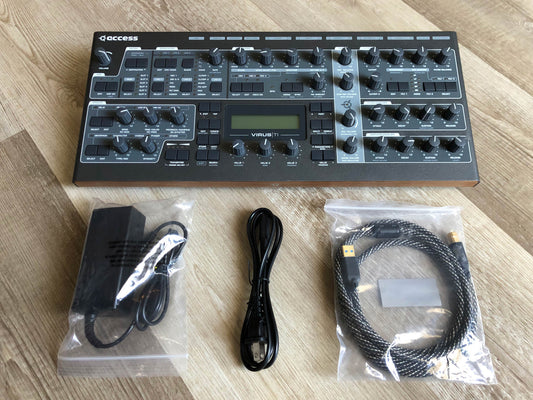 Access Virus TI2 Desktop Later Production Run w/ New Battery, PSU + HQ USB Cable