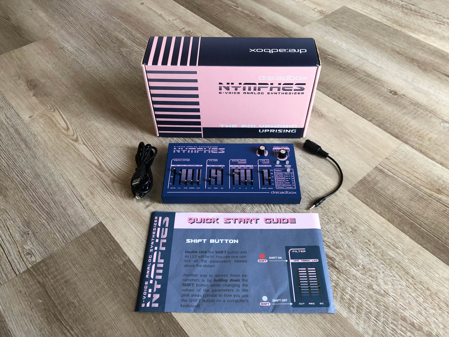 Dreadbox Nymphes 6-Voice Analog Synthesizer Near-Mint w/ Original Box
