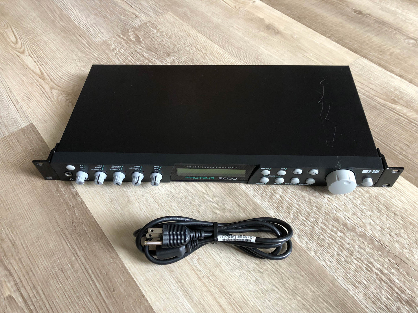 E-MU Proteus 2000 Synthesizer Module w/ New Power Supply + New Encoder