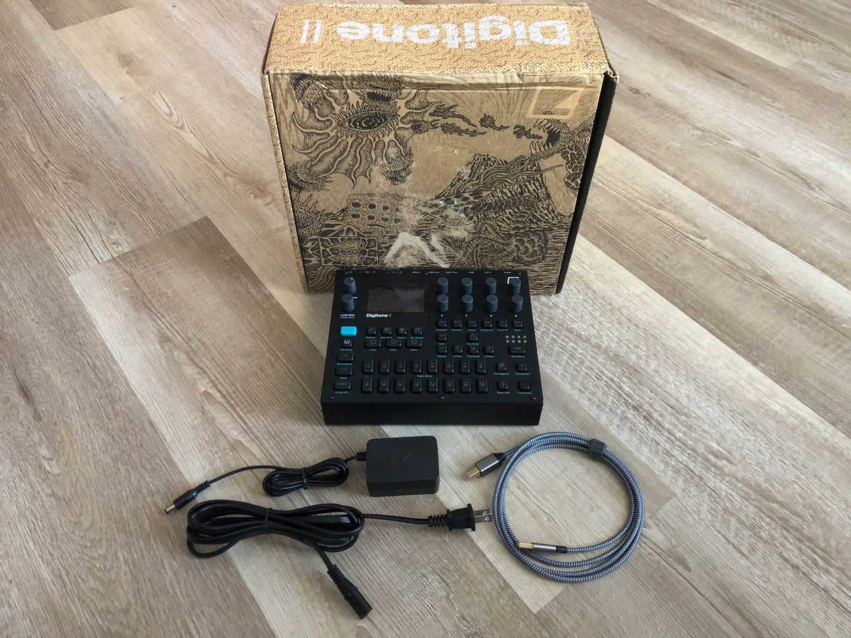 Elektron Digitone II 16-Voice Digital Synthesizer w/ OG Box, PSU + New USB Cable