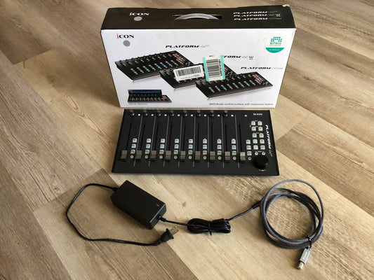 Icon Platform M+ USB MIDI DAW Controller w/ Motorized Faders & Transport Controls