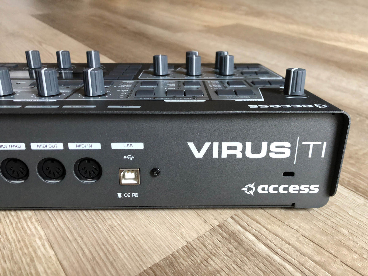 Access Virus TI2 Desktop Later Production Run w/ New PSU + New HQ USB Cable
