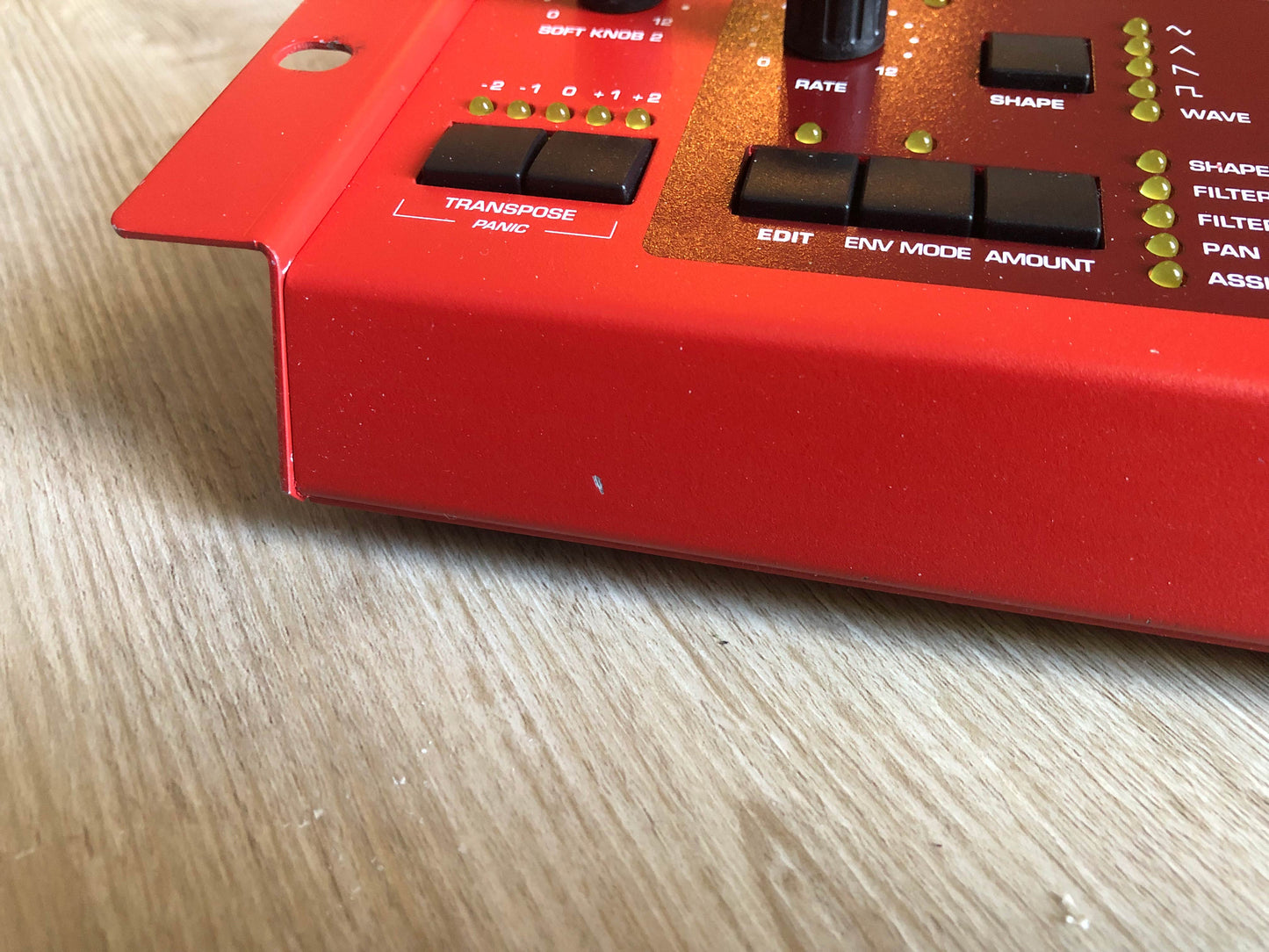 Access Virus Classic Rack (B), New Display, Power Filter Cap, Battery + PSU, OS 4.9