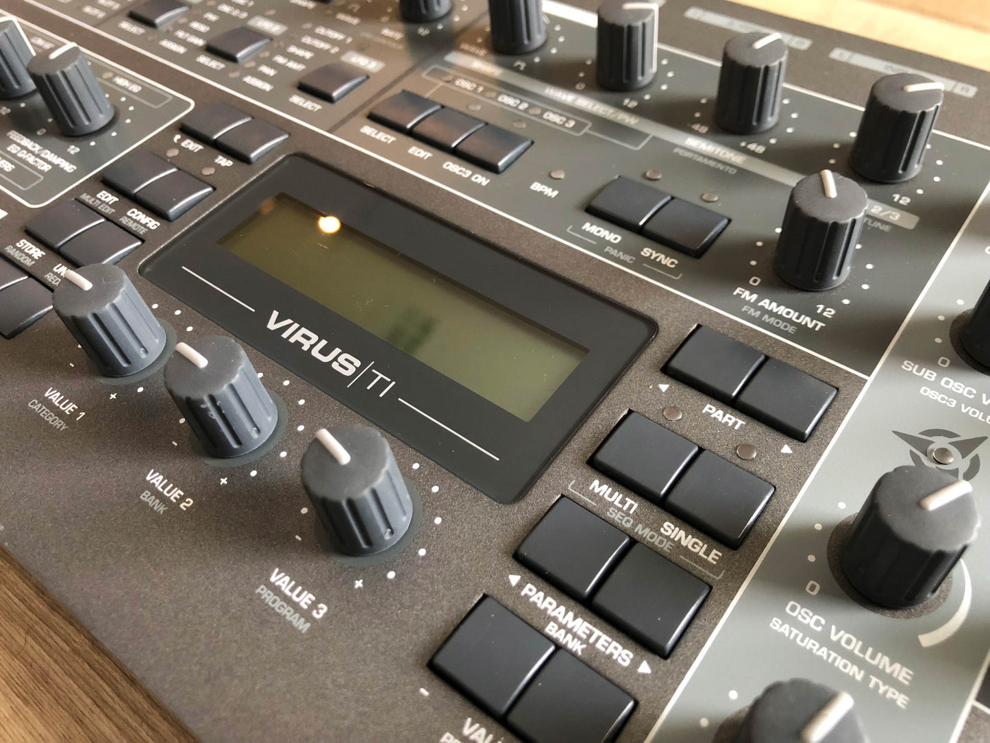 Access Virus TI2 Desktop Later Production Run w/ New PSU + USB Cable