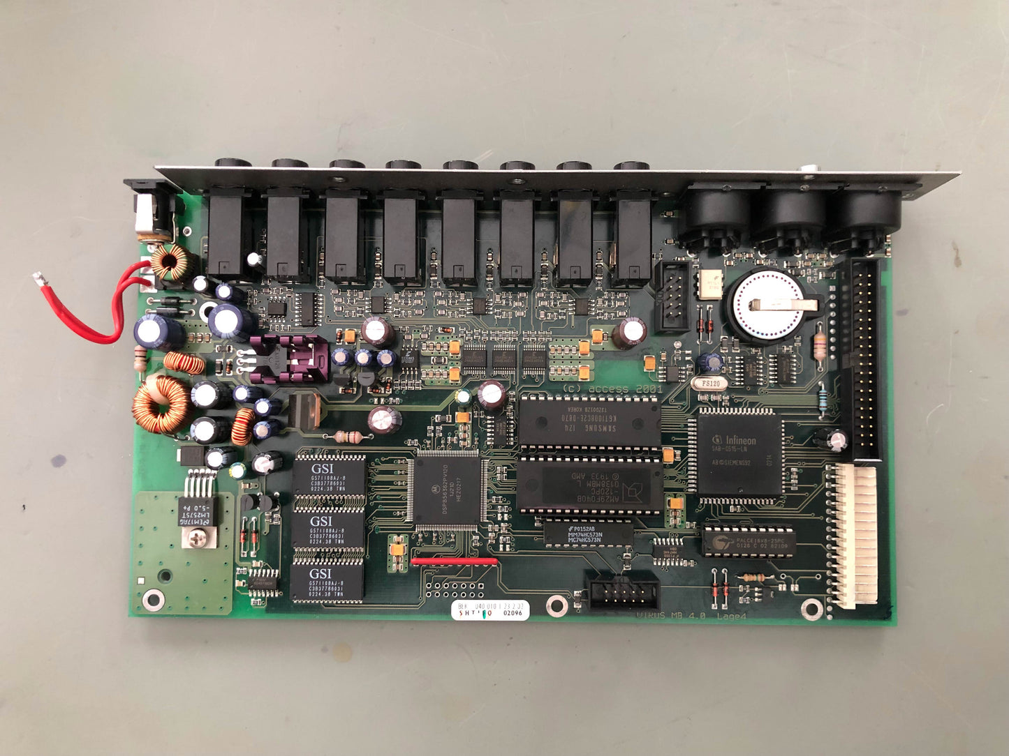 Access Virus C Desktop, Fully Recapped, All New Tacts, New Power Switch, Battery + PSU