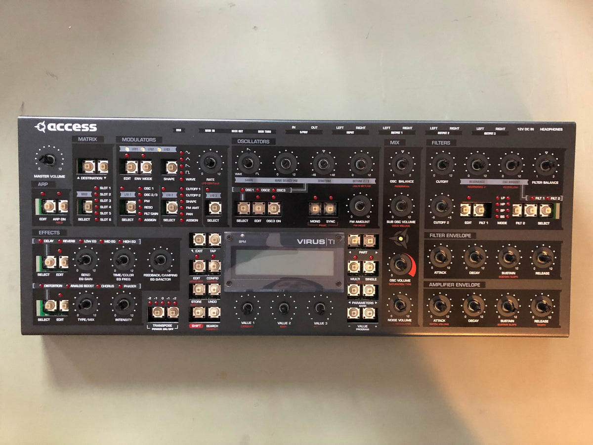 Access Virus TI Desktop w/ All New Tacts, New Battery, PSU + HQ USB Cable