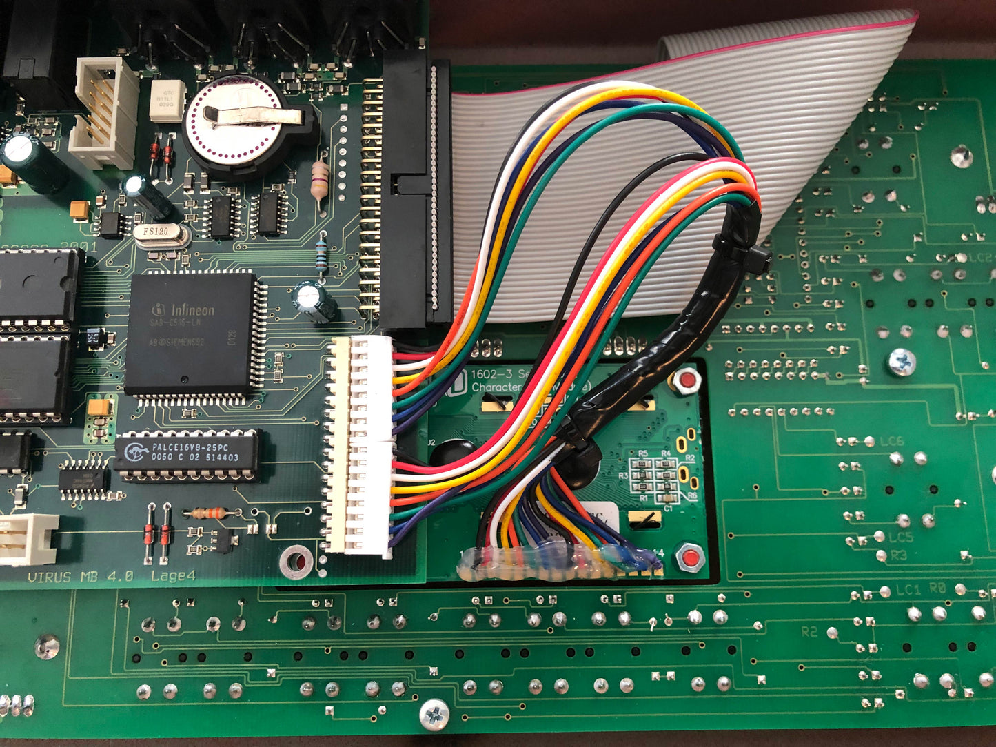Access Virus Classic Desktop, Near-Mint w/ All New Tacts, Partial Recap, New Display + PSU