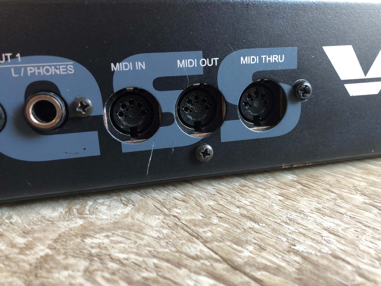 Access Virus C Desktop, New Power Filter Cap + Battery, All-ALPS Panel Board w/ Pot Plate, Custom Wood Sides + LUX PMVA LED