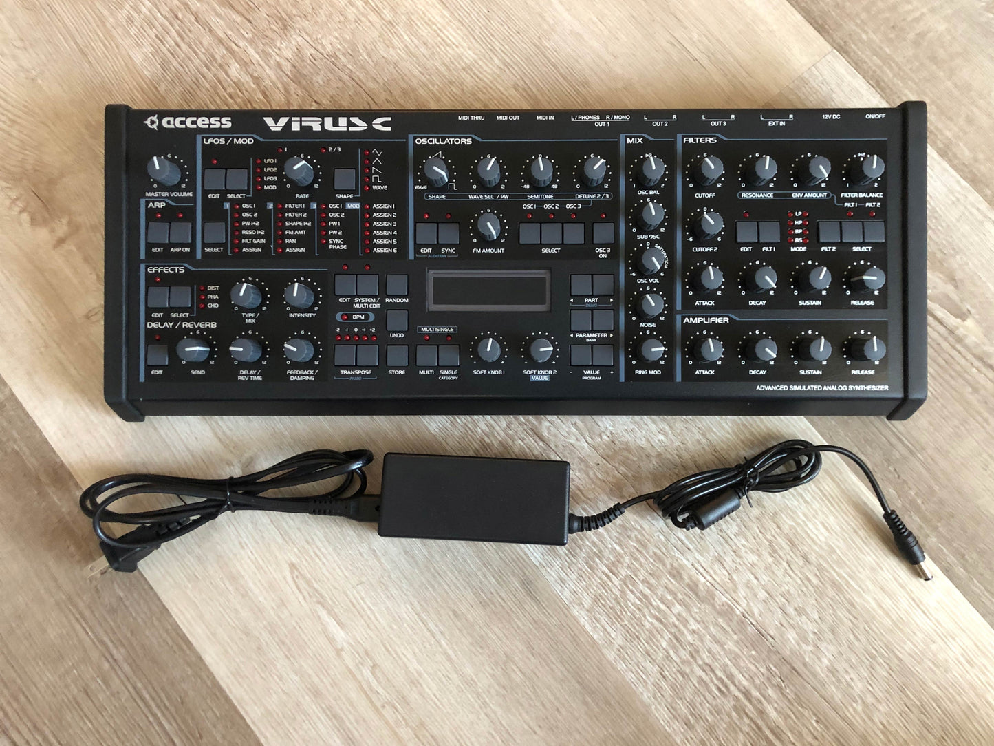 Access Virus C Desktop (Excellent) w/ All New Tacts, New Battery, Power Filter Cap + PSU