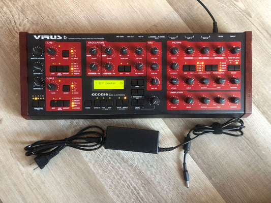 Access Virus B Desktop, All New Tacts, Power Filter Cap, Battery + PSU, OS 4.9