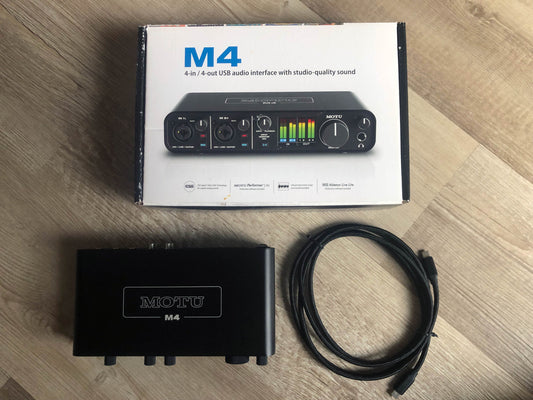 MOTU M4 4x4 USB-C Audio Interface