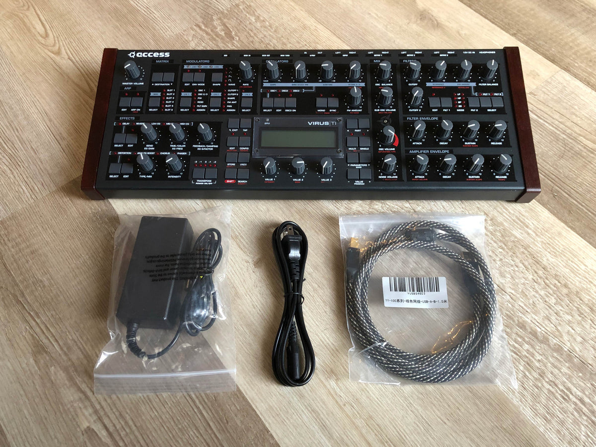 Access Virus TI Desktop w/ All New Tacts, New Battery, PSU + HQ USB Cable
