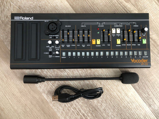 Roland VP-03 Vocoder in Excellent Condition w/ Mic & USB Cable