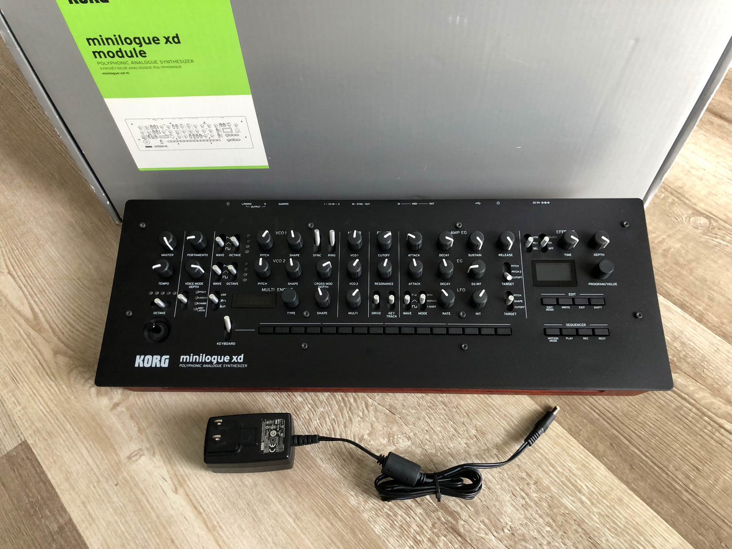 Korg Minilogue XD Module w/ OG Box + Power Supply