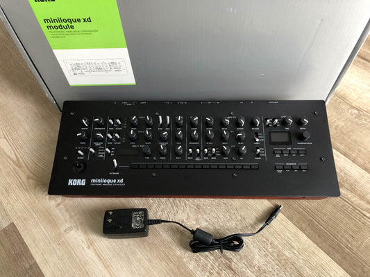 Korg Minilogue XD Module w/ OG Box + Power Supply