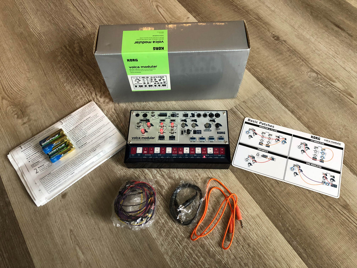 Korg Volca Modular Micro Modular Synthesizer w/ OG Box