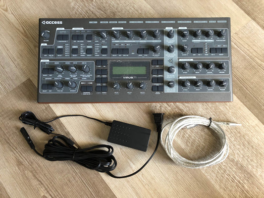 Access Virus TI2 Desktop Minty Late Production Run w/ Original PSU + USB Cable