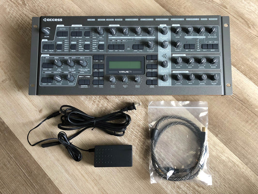 Access Virus TI2 Rack Minty Late Production Run w/ Original PSU + New HQ USB Cable