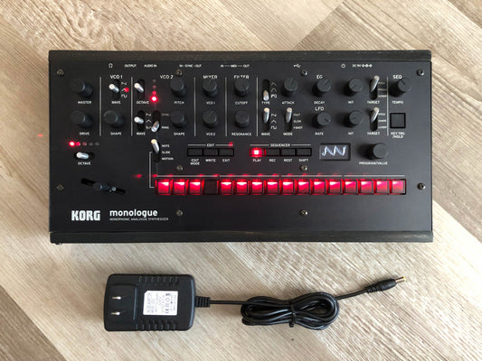 Korg Monologue Desktop Module Conversion Rescue w/ Aftermarket PSU