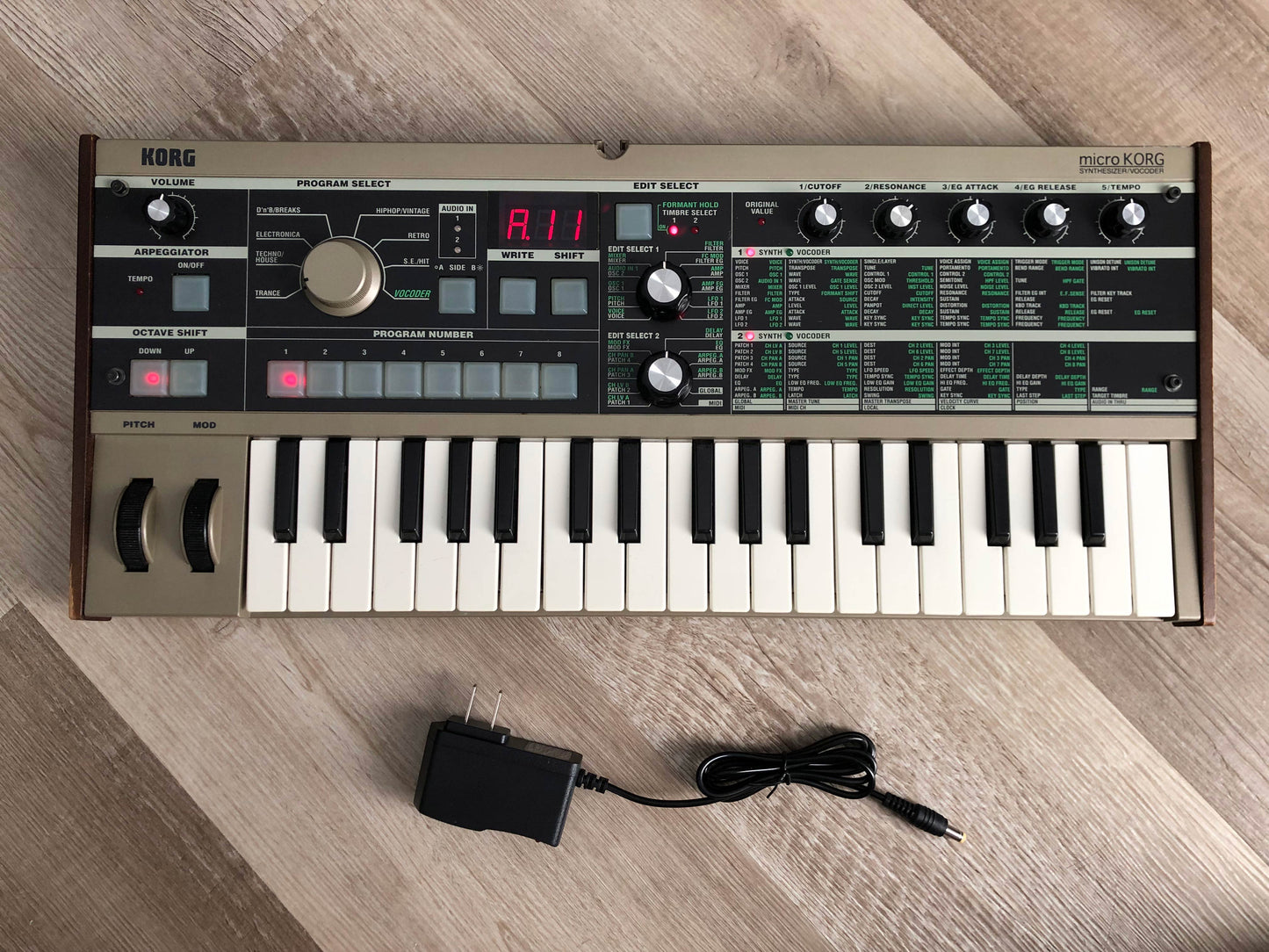 MicroKorg w/ All New Tacts + Quality Aftermarket PSU