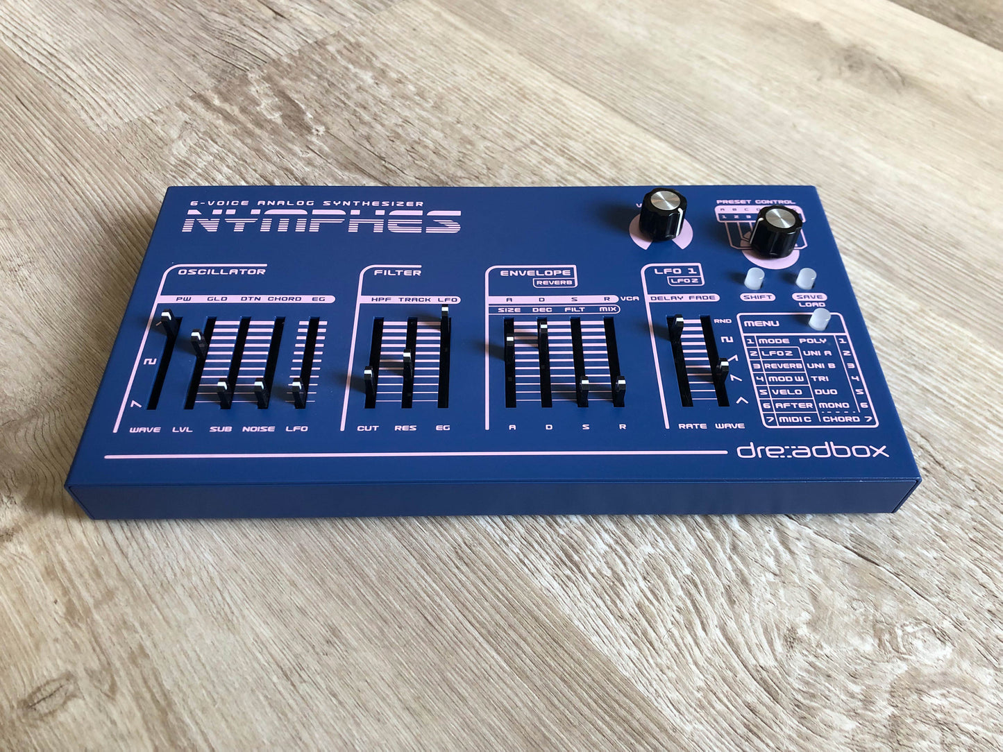 Dreadbox Nymphes 6-Voice Analog Synthesizer Near-Mint w/ Original Box