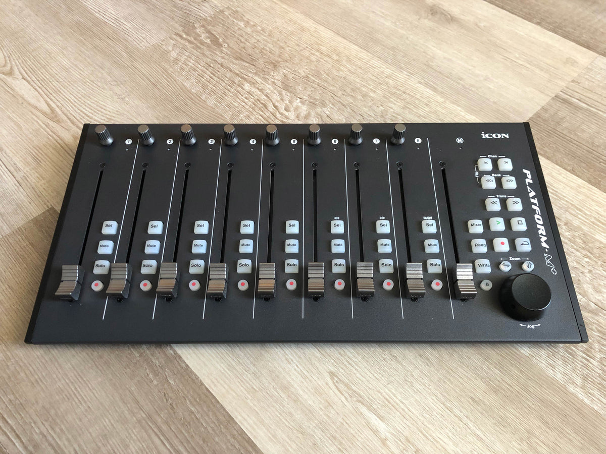 Icon Platform M+ USB MIDI DAW Controller w/ Motorized Faders & Transport Controls