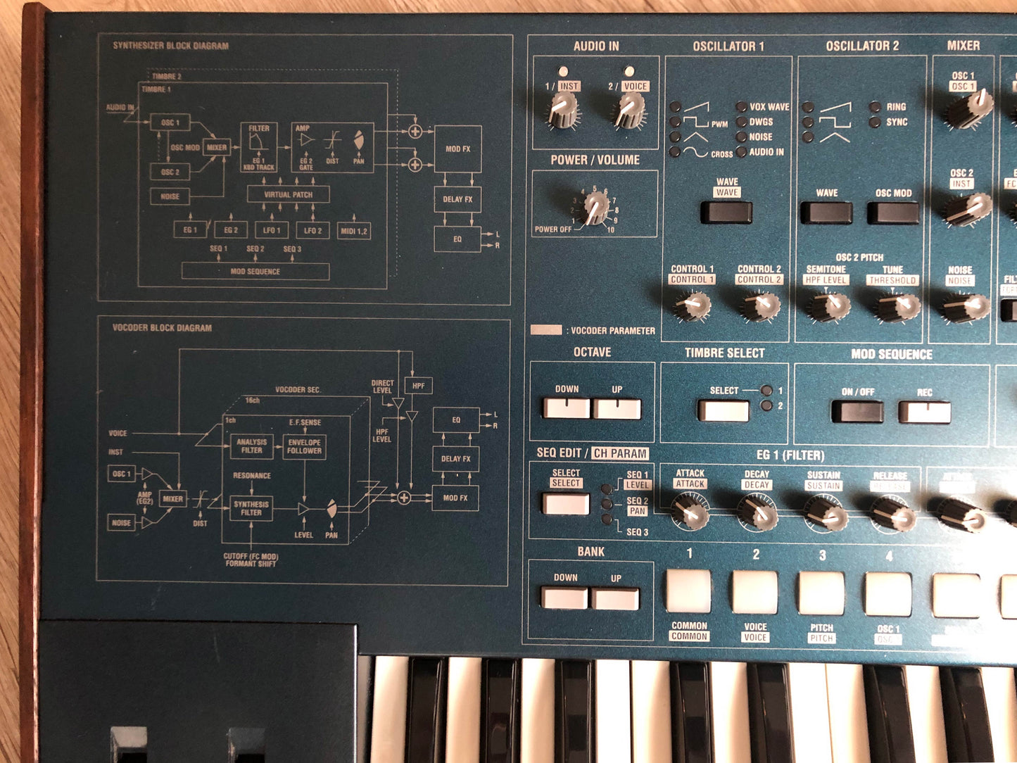 Korg MS2000 Analog Modeling Synthesizer w/ OEM Power Supply