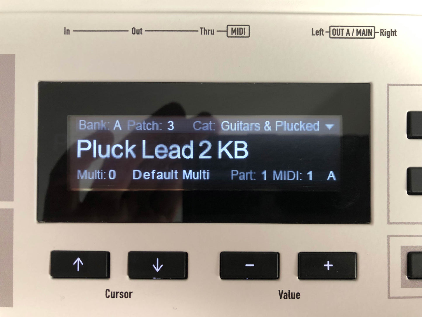 Waldorf Kyra Virtual Analog Desktop Synthesizer w/ Rack Ears + OG PSU