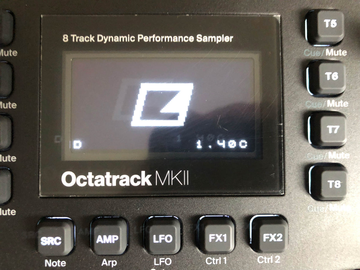 Elektron Octatrack MKII Black Like-New w/ OG Box, PSU, USB Cable + 32 GB Card