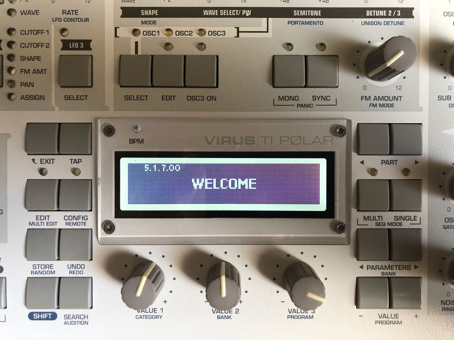 Access Virus TI Polar with New Battery, OG Power Cable, New USB Cable