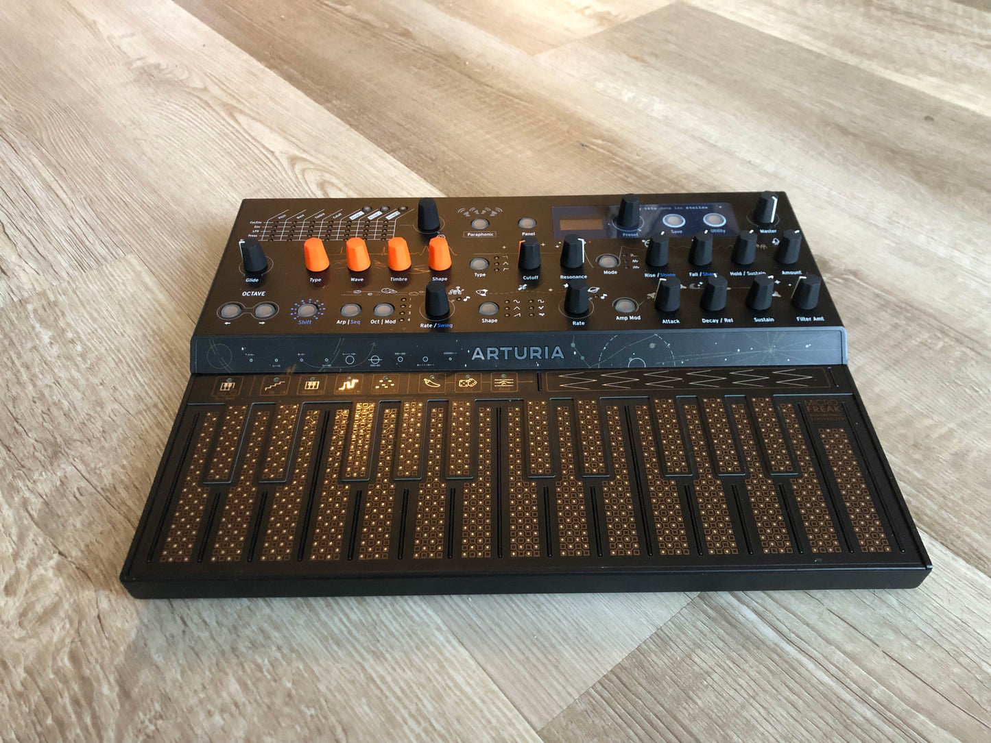 Arturia Microfreak Stellar w/ OG PSU + 2 New Midi Adapters